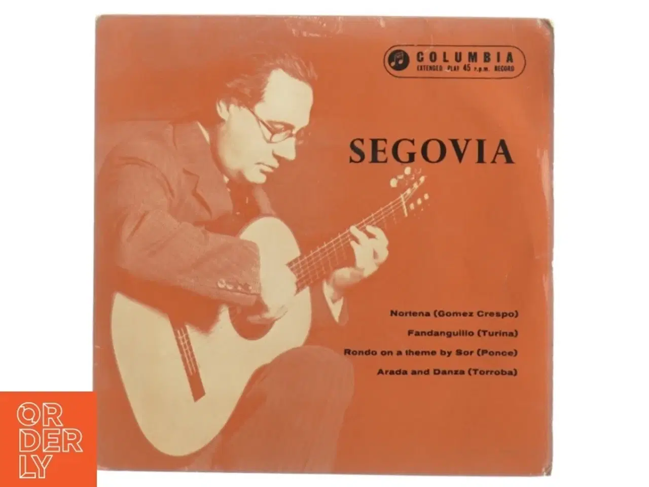 Billede 1 - Segovia Recital Vinylplade (str. 18 cm)