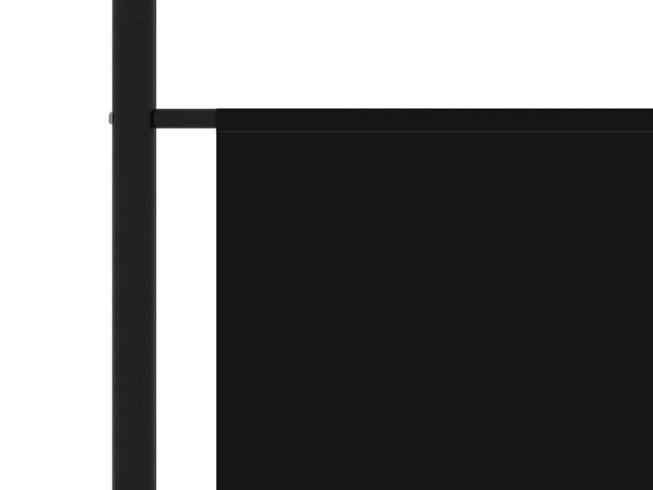 Billede 4 - 3-panels rumdeler 260 x 180 cm sort