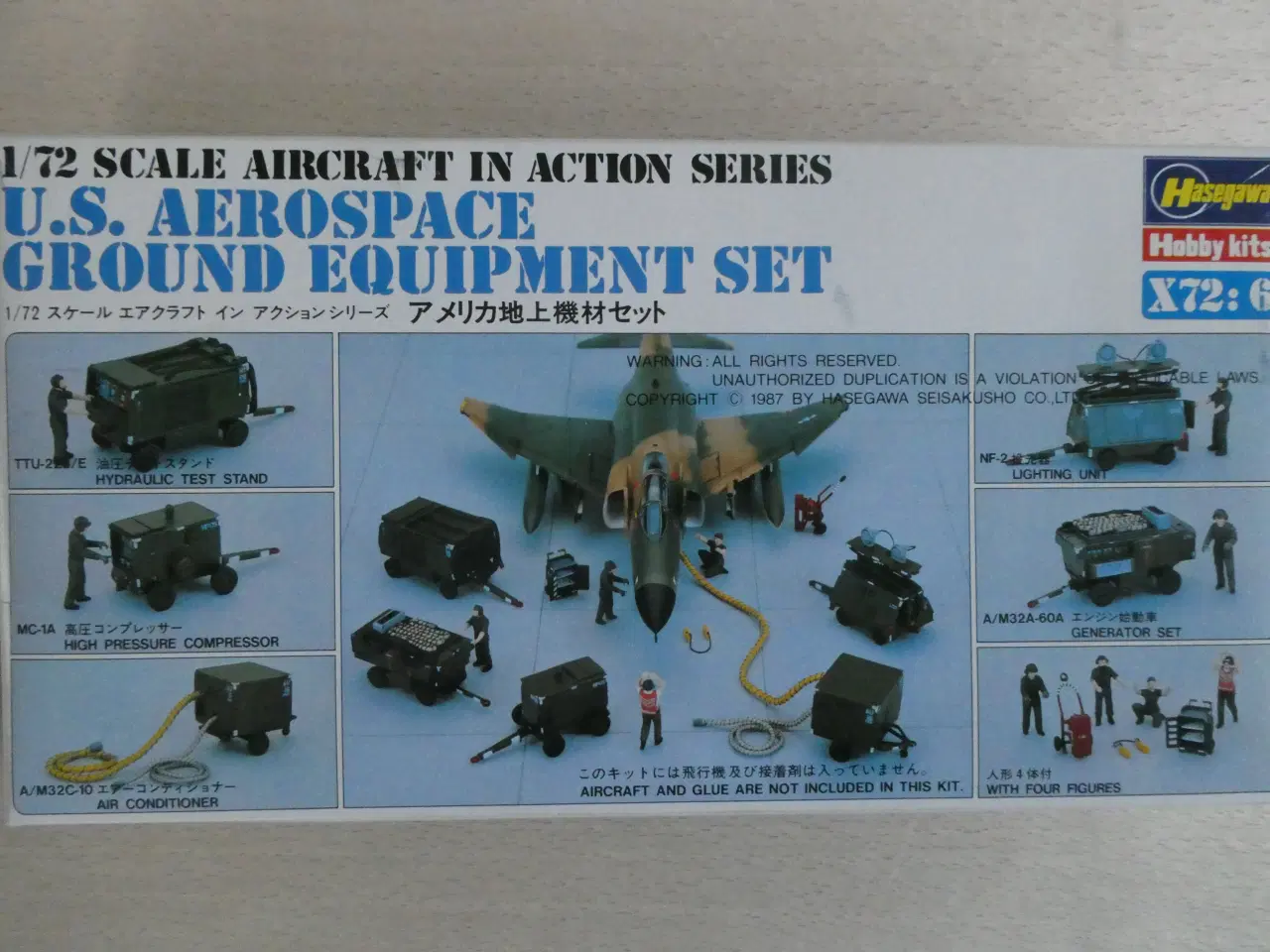 Billede 2 - 1/72-H0 Militær/Airbase, 7 byggesæt sælges