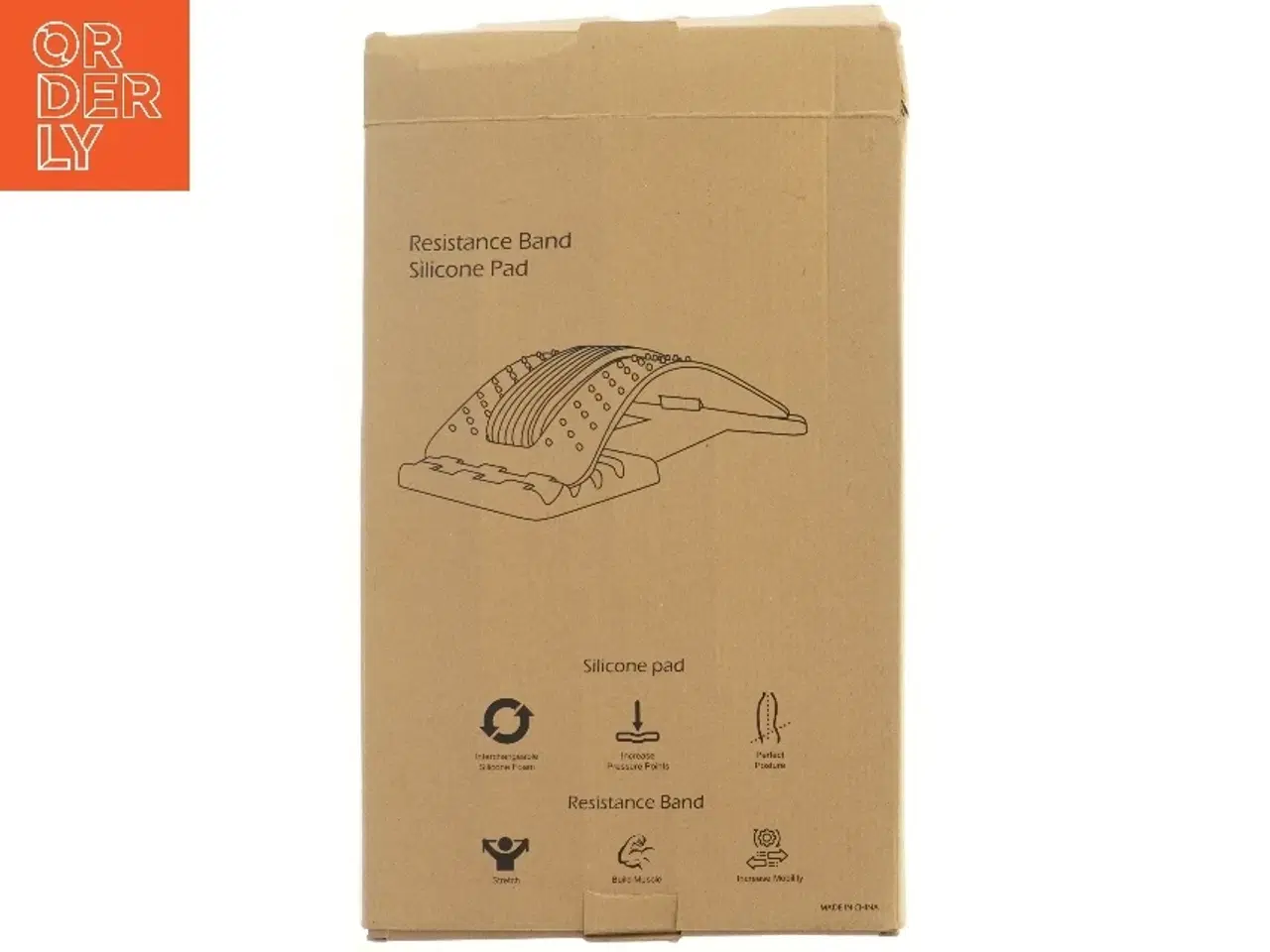 Billede 2 - Stretching rygbåre med silikonepude (str. 38,5x25,5 cm)