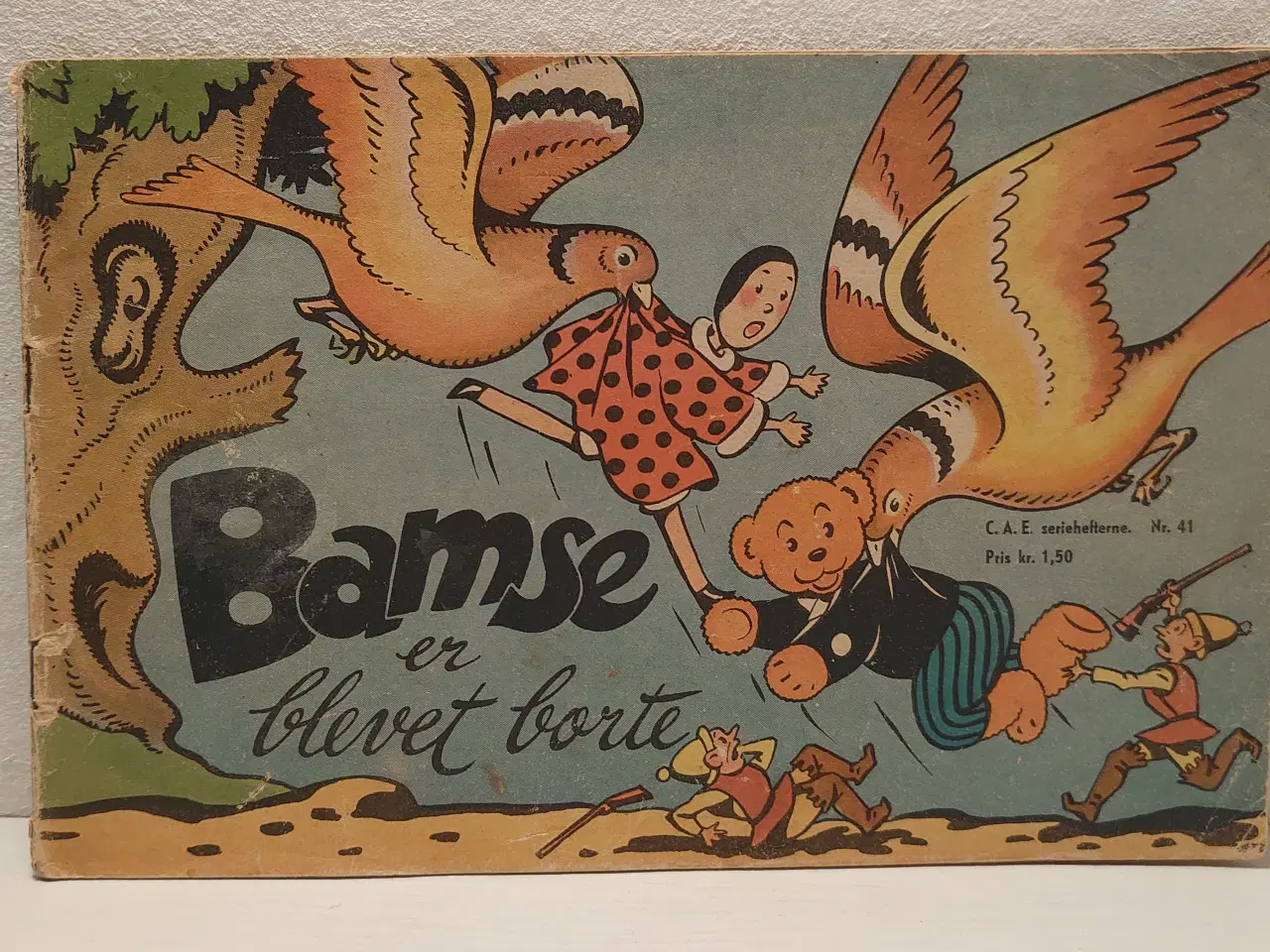 Billede 1 - Bamse er blevet borte. . 1.udg.1.oplag. 1953.