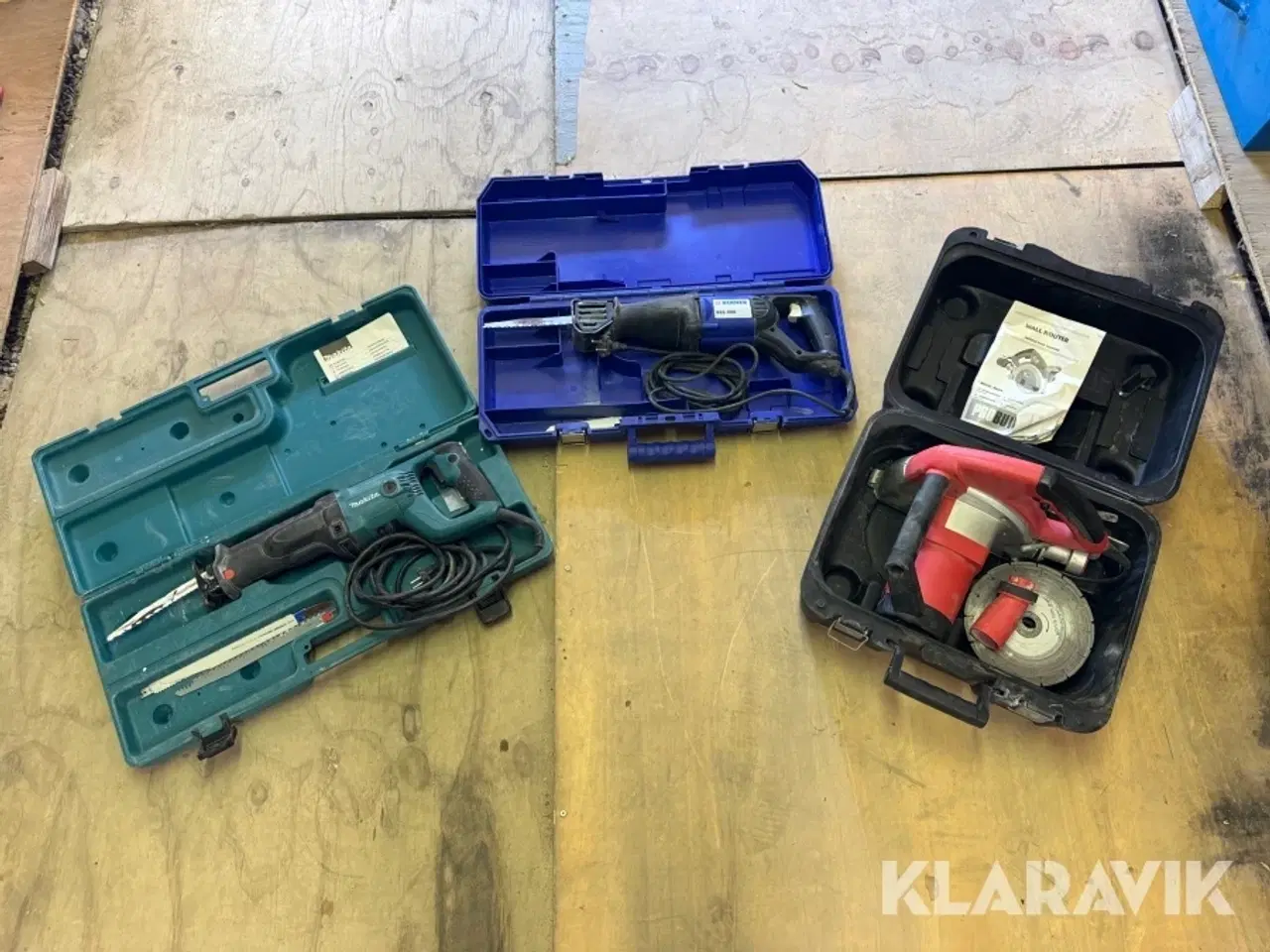 Billede 1 - Murrillefræser og Bajonetsave Makita, Berner Og ProBuilder
