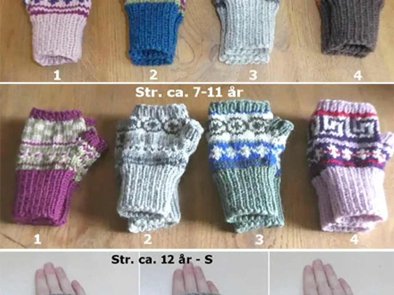 Billede 1 - Nye håndstrikkede pulsvarmere