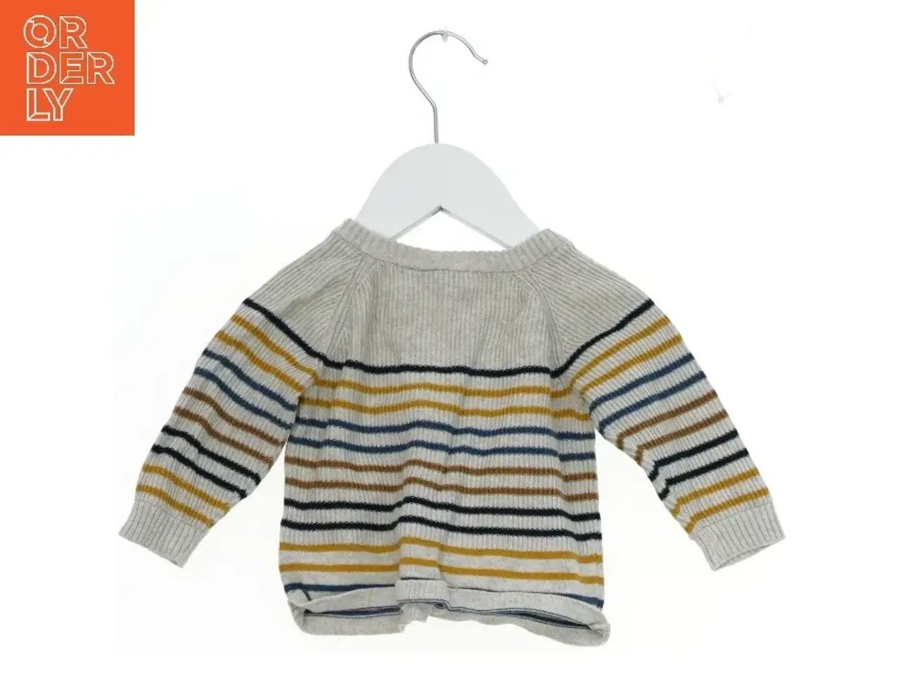 Billede 2 - Strikket bluse med striber fra Name It (str. 62)