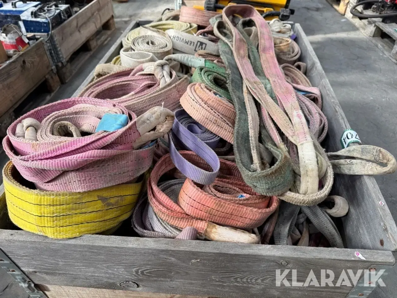 Billede 7 - Lot - løftestropper - rundsling