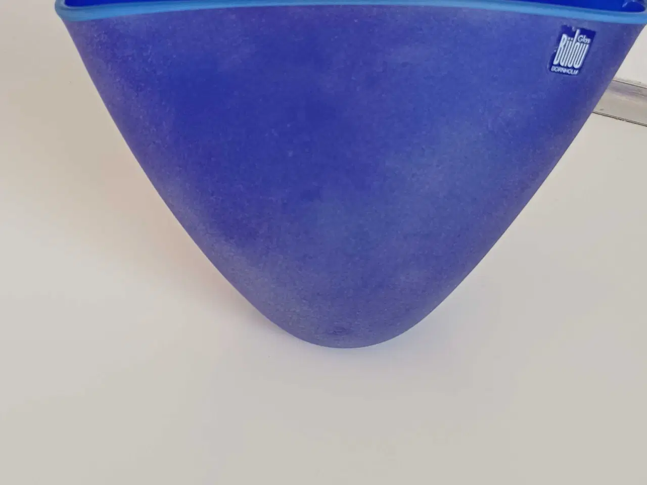 Billede 2 - Blå Bulow vase 