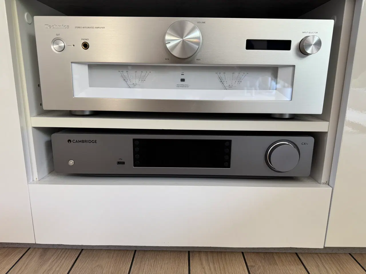 Billede 1 - Technics forstærker, Cambridge Musikstreamer+højt.
