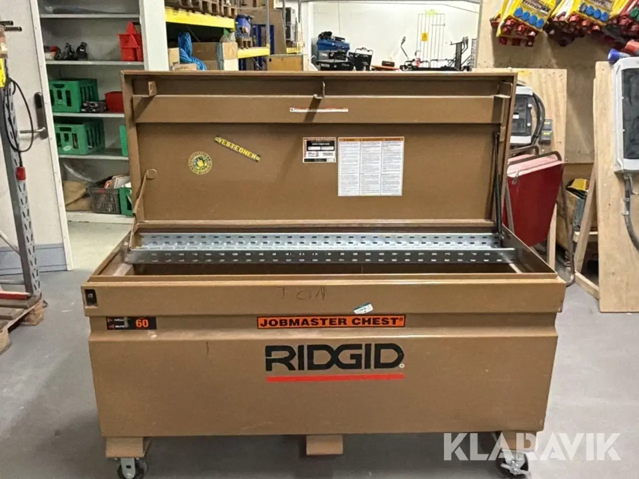 Billede 10 - Værktøjskasse RIDGID 60R Jobmaster Chest på hjul