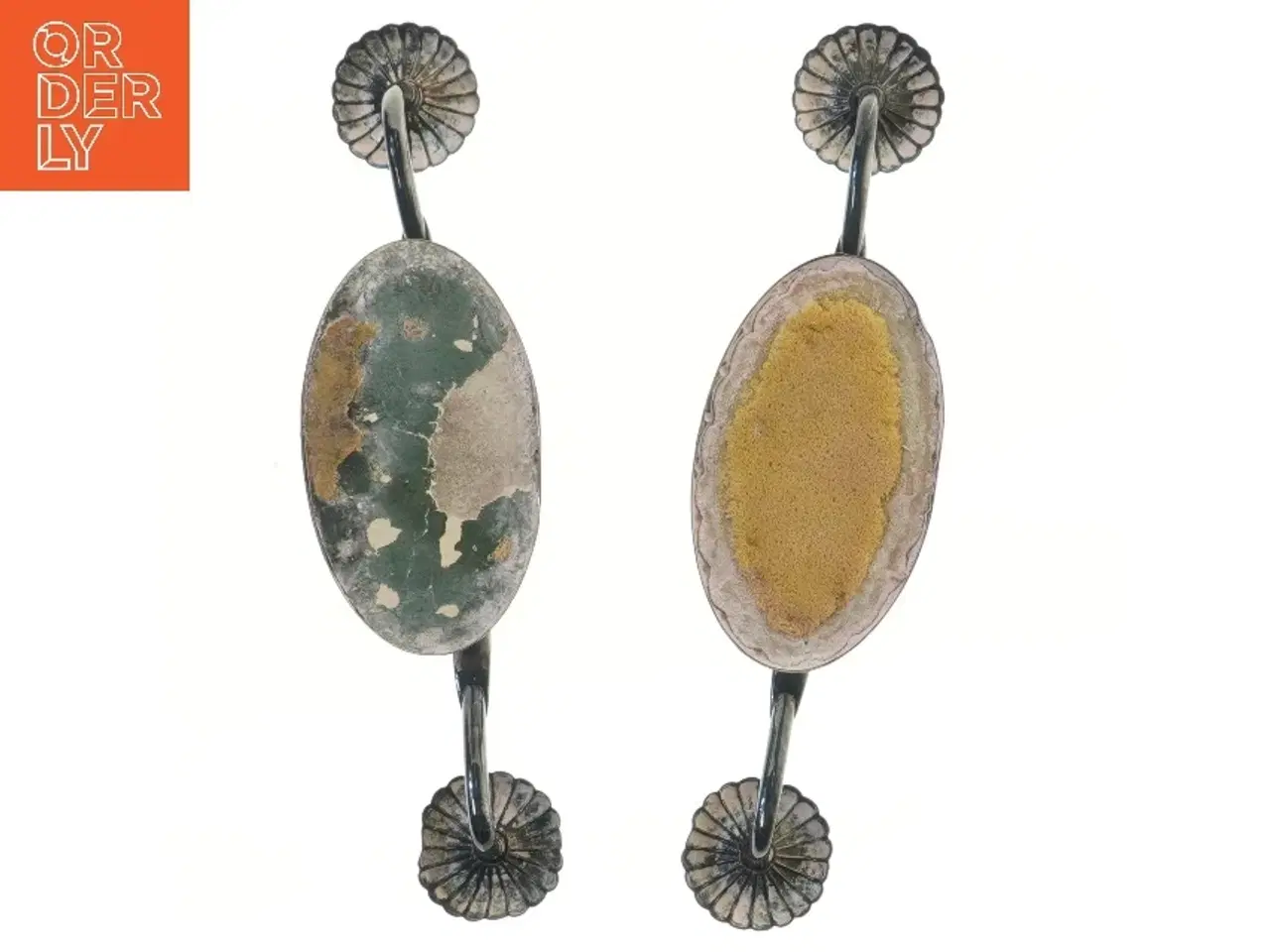 Billede 3 - Sæt af todelte lysestager (str. 16,5x8x33 cm)