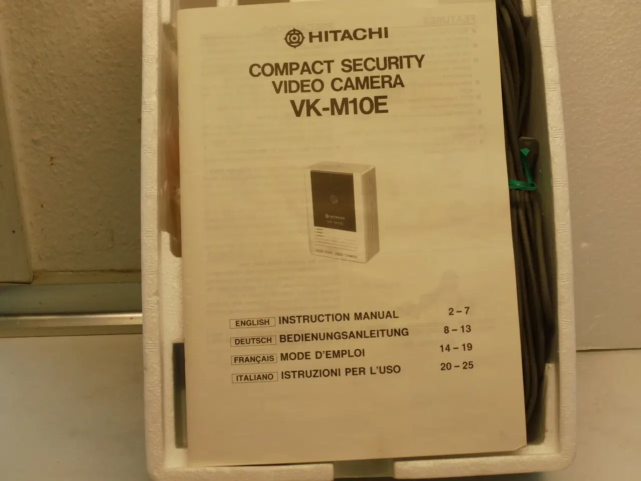 Billede 2 - Overvågningskamere Hitachi VK-M10E