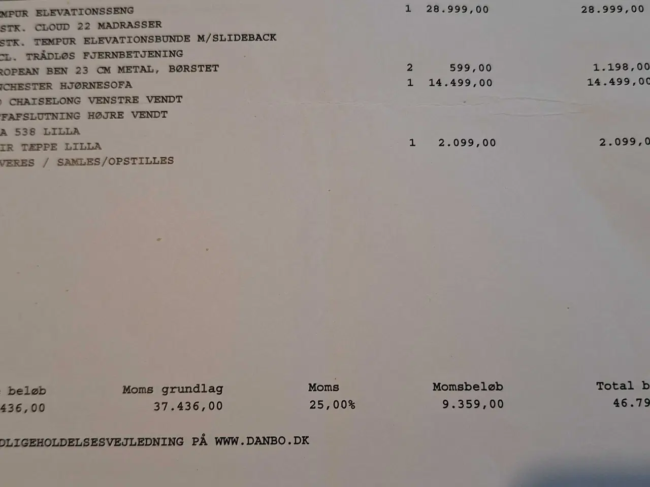 Billede 5 - Hjørnesofa med chaiselong venstre vendt 