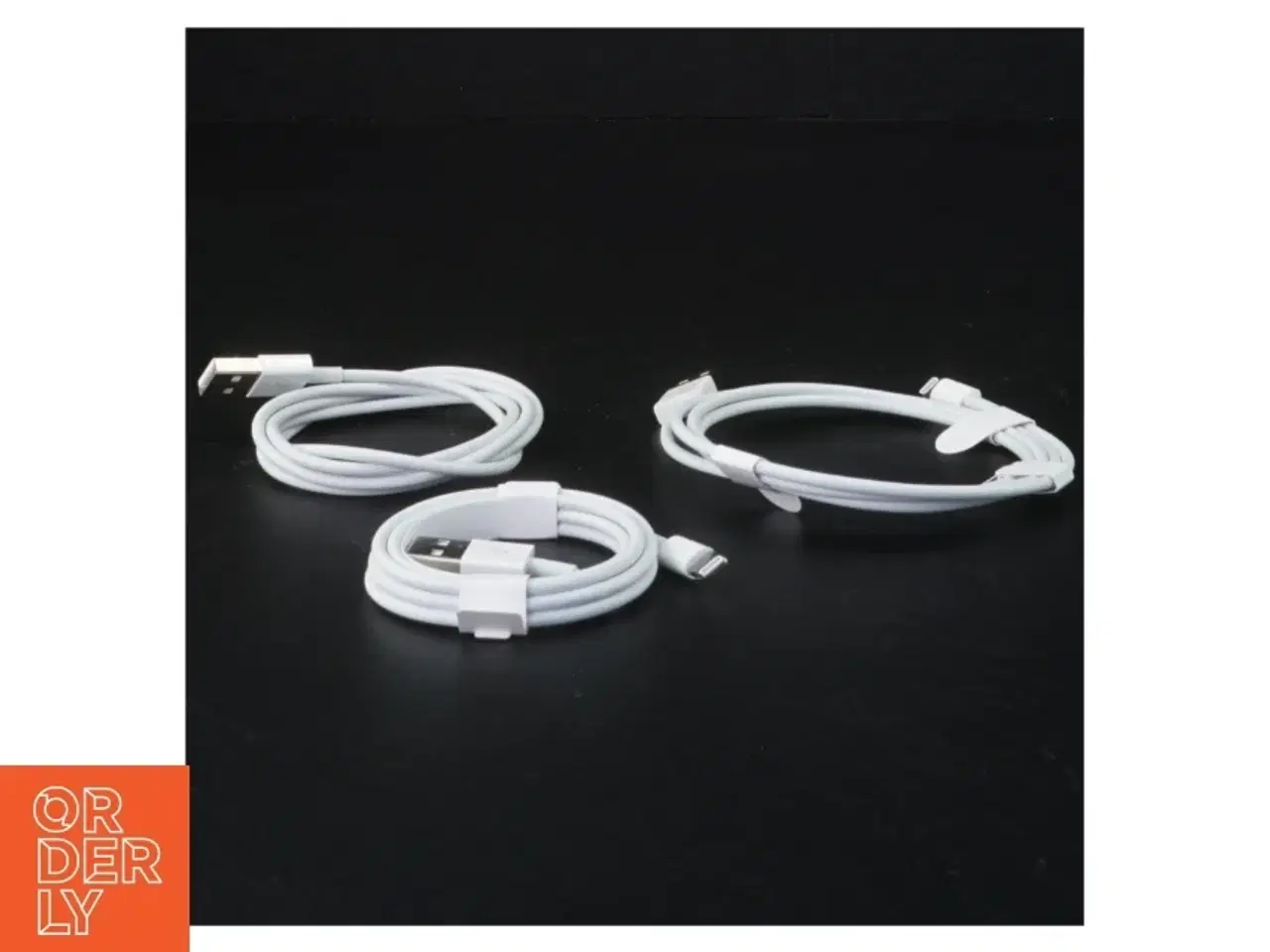 Billede 2 - USB-lynkabler fra Apple (str. 105 cm)