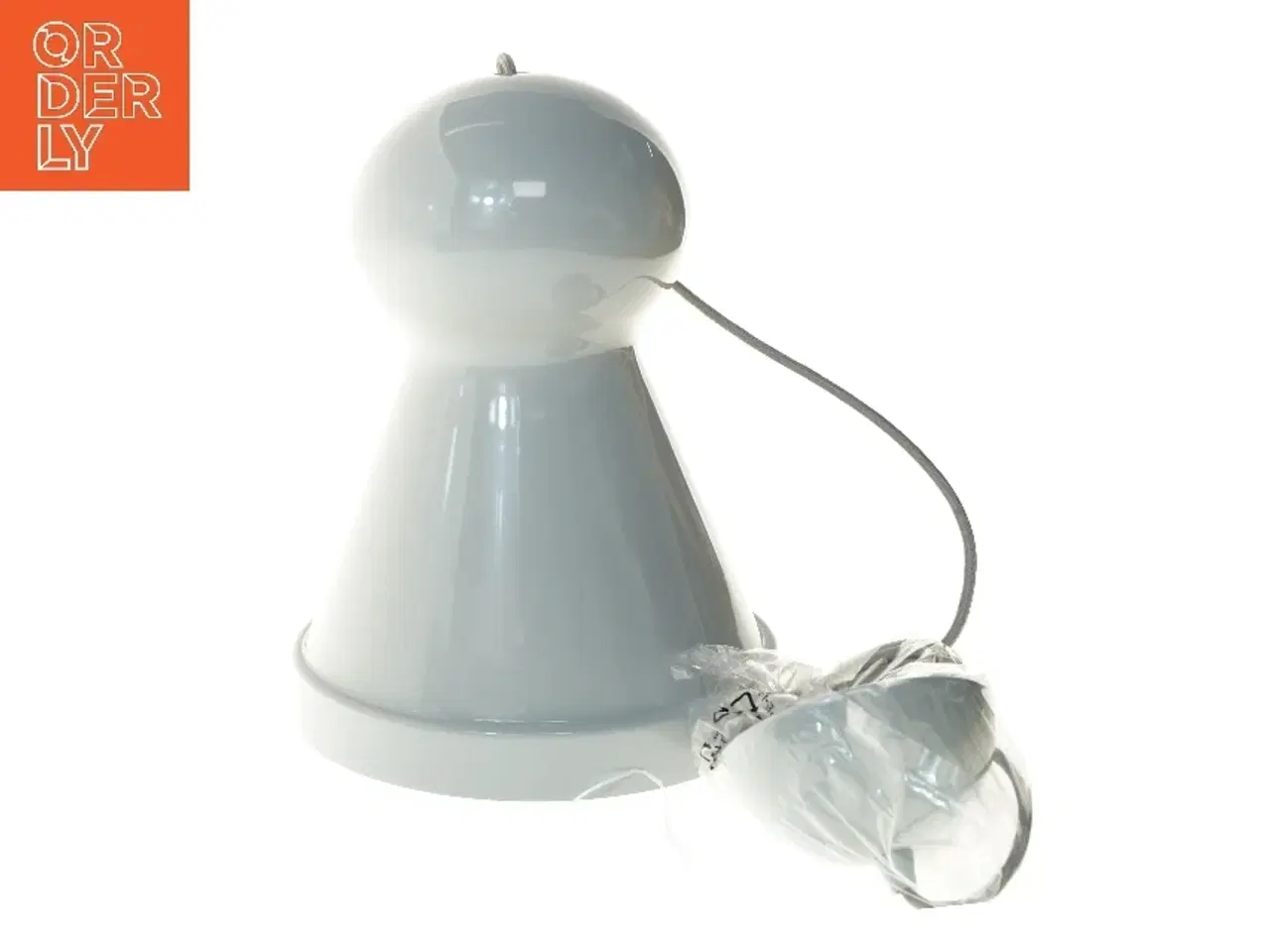 Billede 1 - Grå pendellampe fra Watt A Lamp (str. 34 cm)
