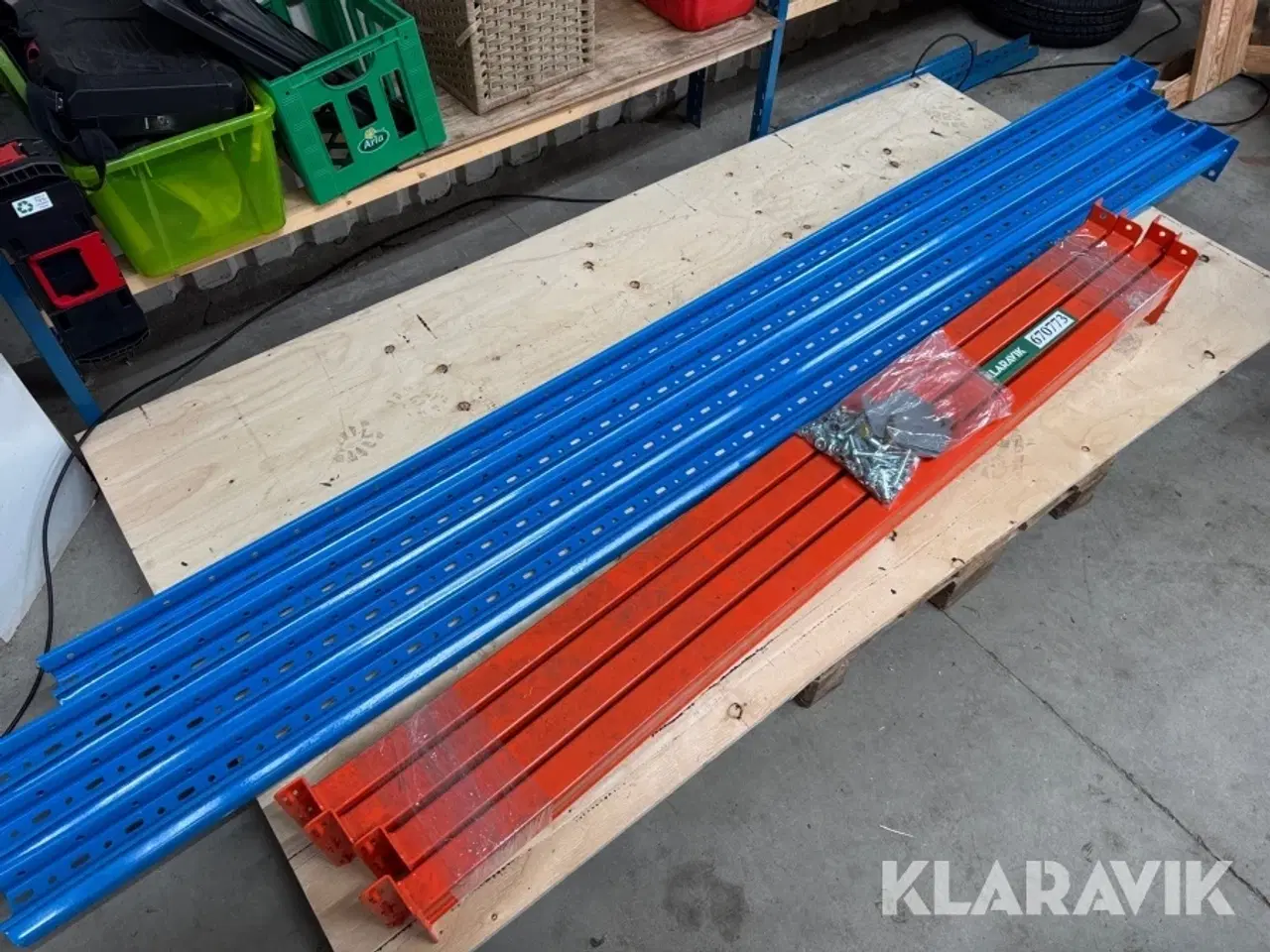 Billede 2 - Pallereol 2x gavle og 4x bjælker