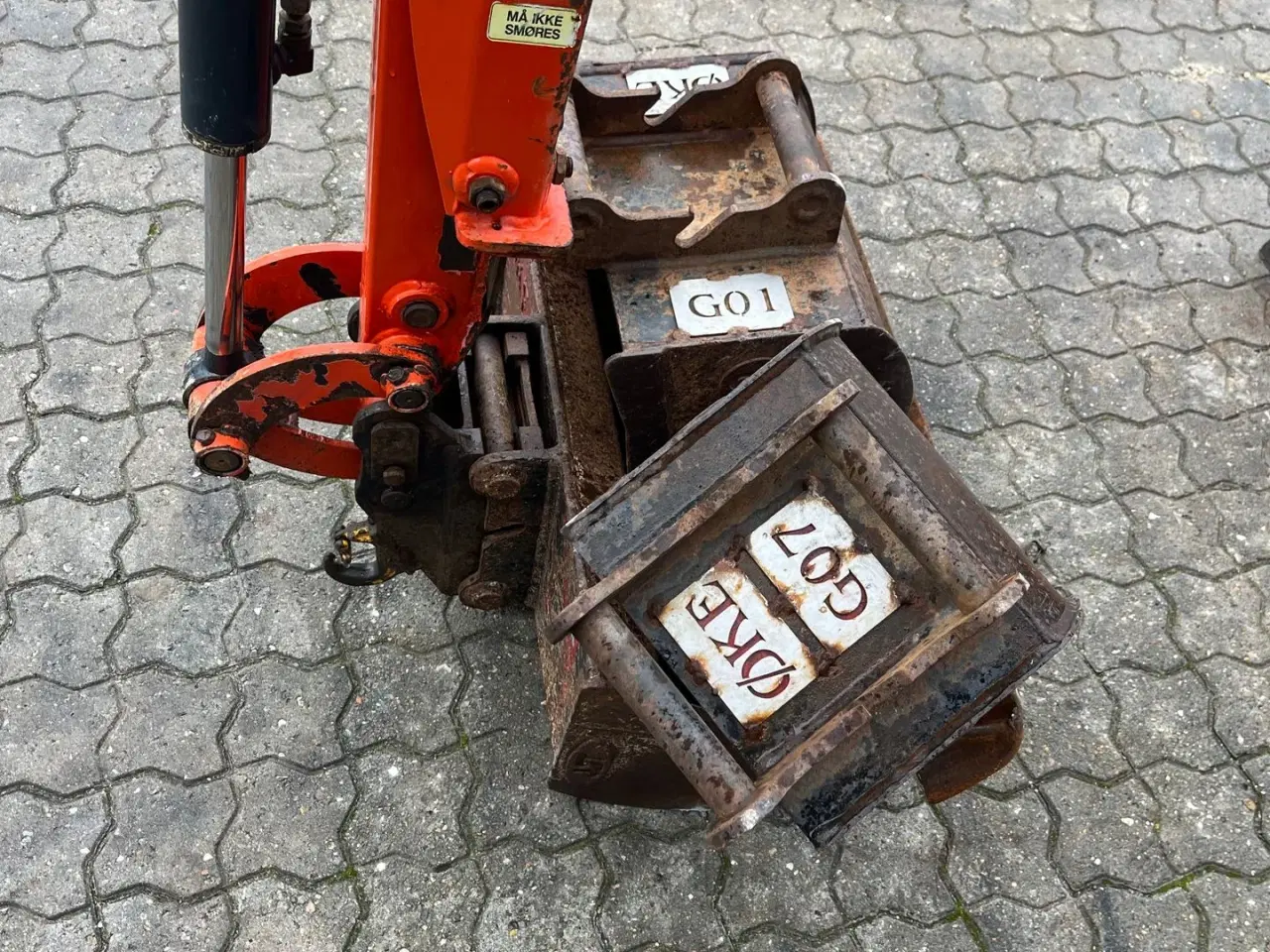 Billede 3 - Kubota U10-3 Side Lever med udskudsarm