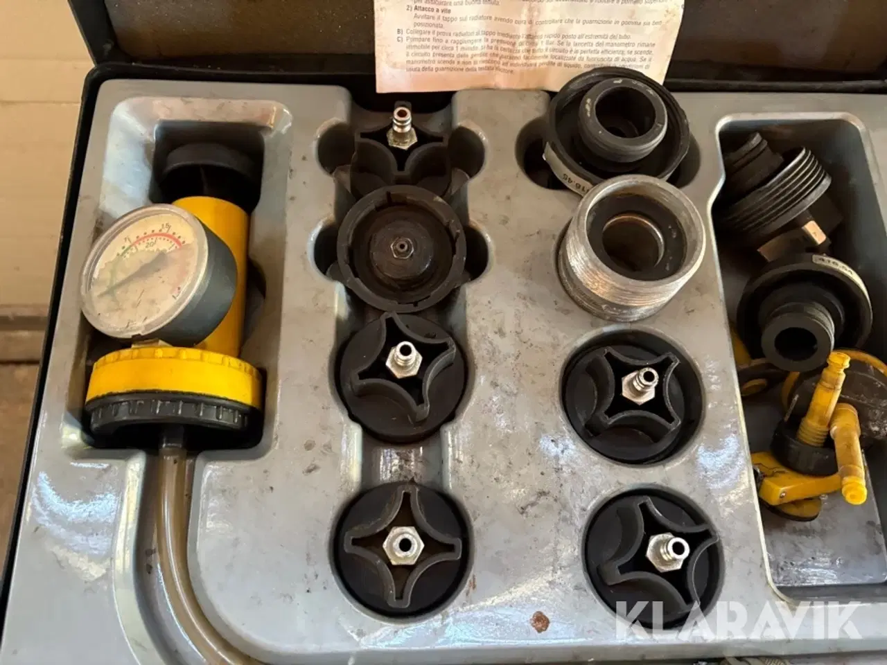 Billede 7 - Køler tætheds tester og kompressions tester Facom 912A