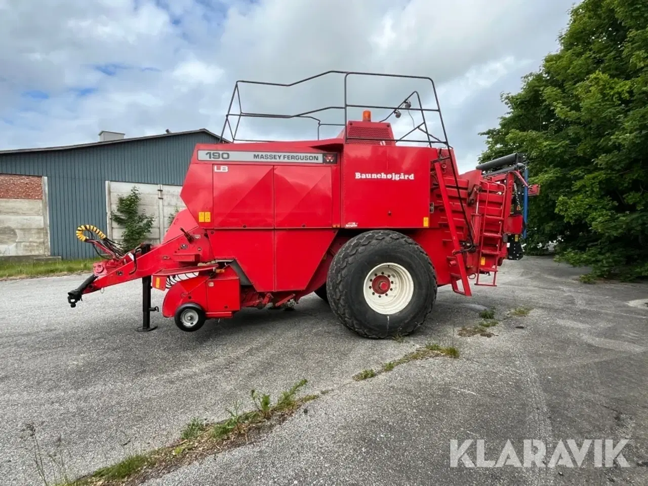 Billede 11 - Ballepresser Massey Ferguson 190 LB