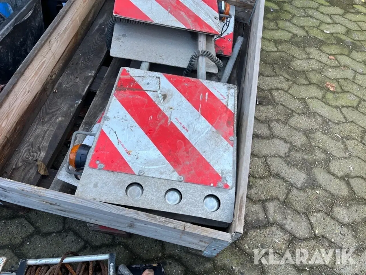 Billede 6 - Udtræksskilte til lastbil 4 styk