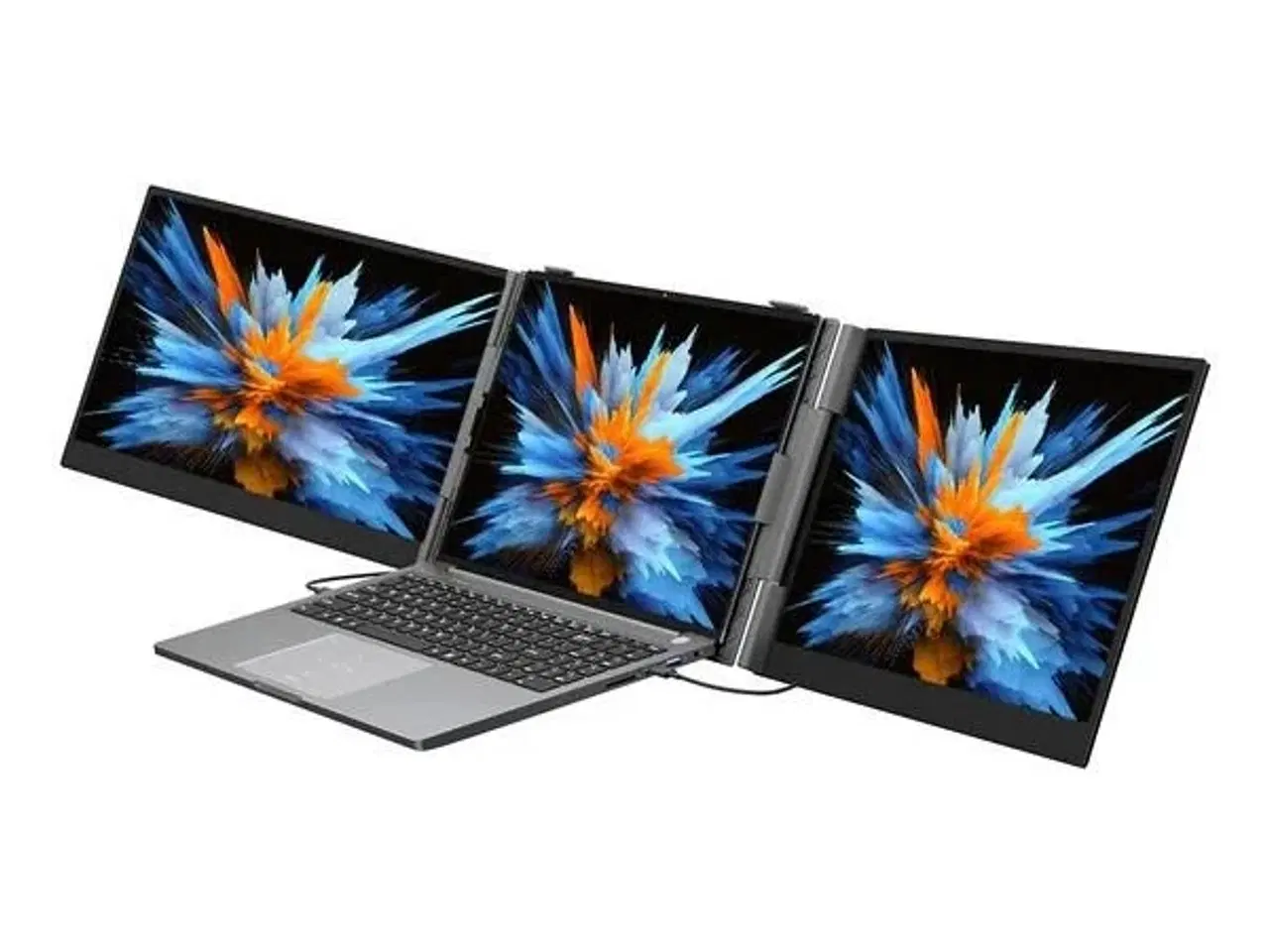 Billede 1 - Blackview DCM6 - 14" bærbar dual skærm til laptop, grå