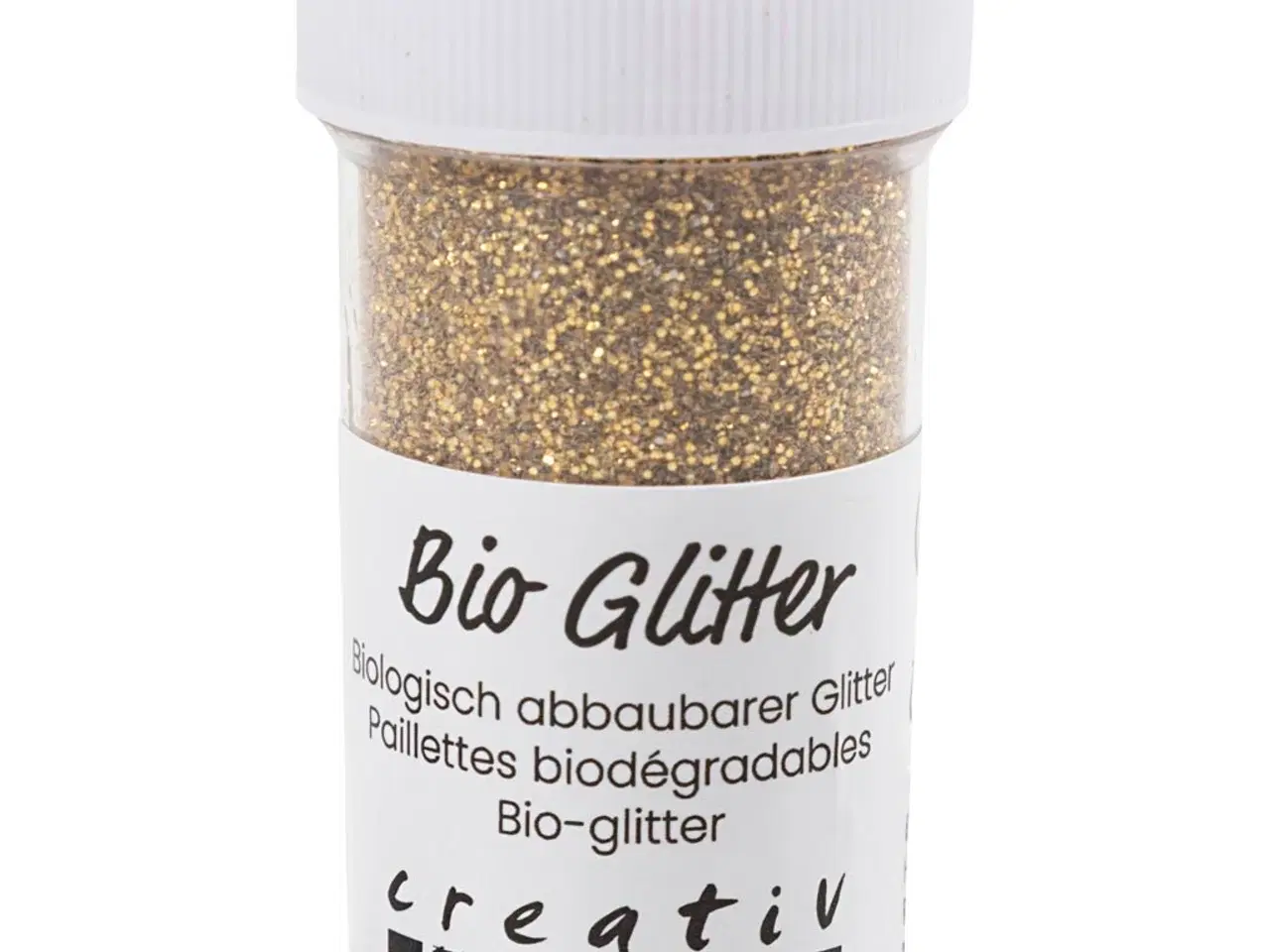 Billede 1 - Bio-glimmer, guld, 27 ml, 15 g/ 1 ds.