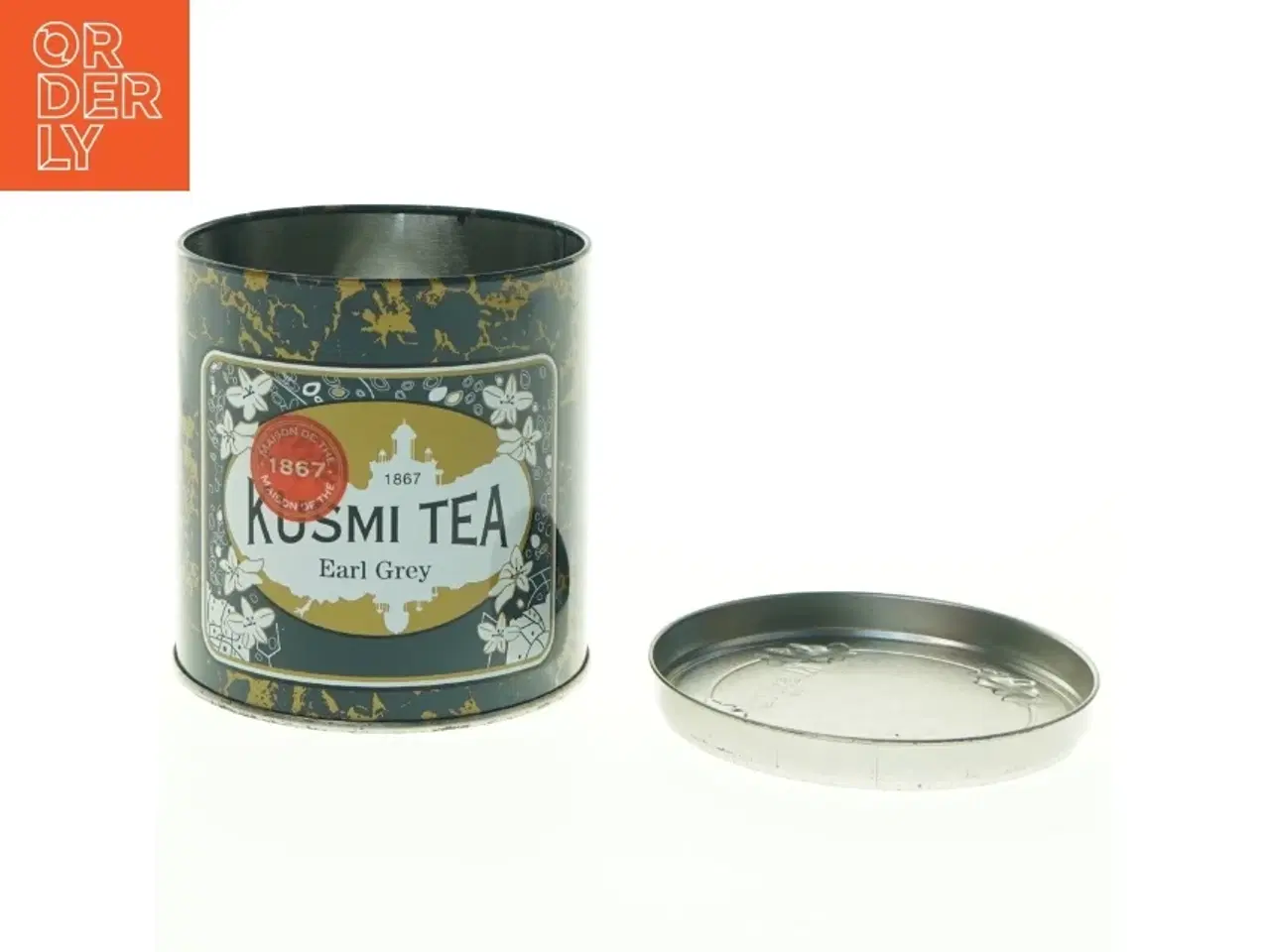 Billede 6 - Kusmi Tea dåse (str. 11 x ø 11 cm)