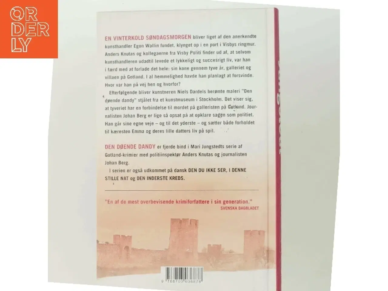 Billede 3 - Den døende dandy : kriminalroman af Mari Jungstedt (Bog)