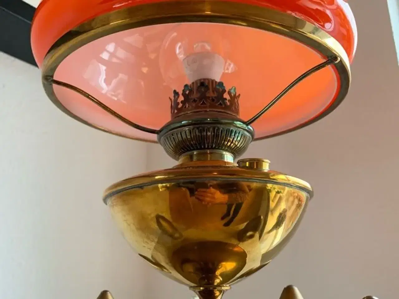 Billede 3 - Antik Petroleums lampe