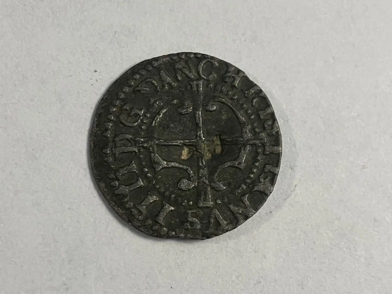 Billede 2 - 1 Hvid 1602 S.5 H86 Danmark - Dårlig stand