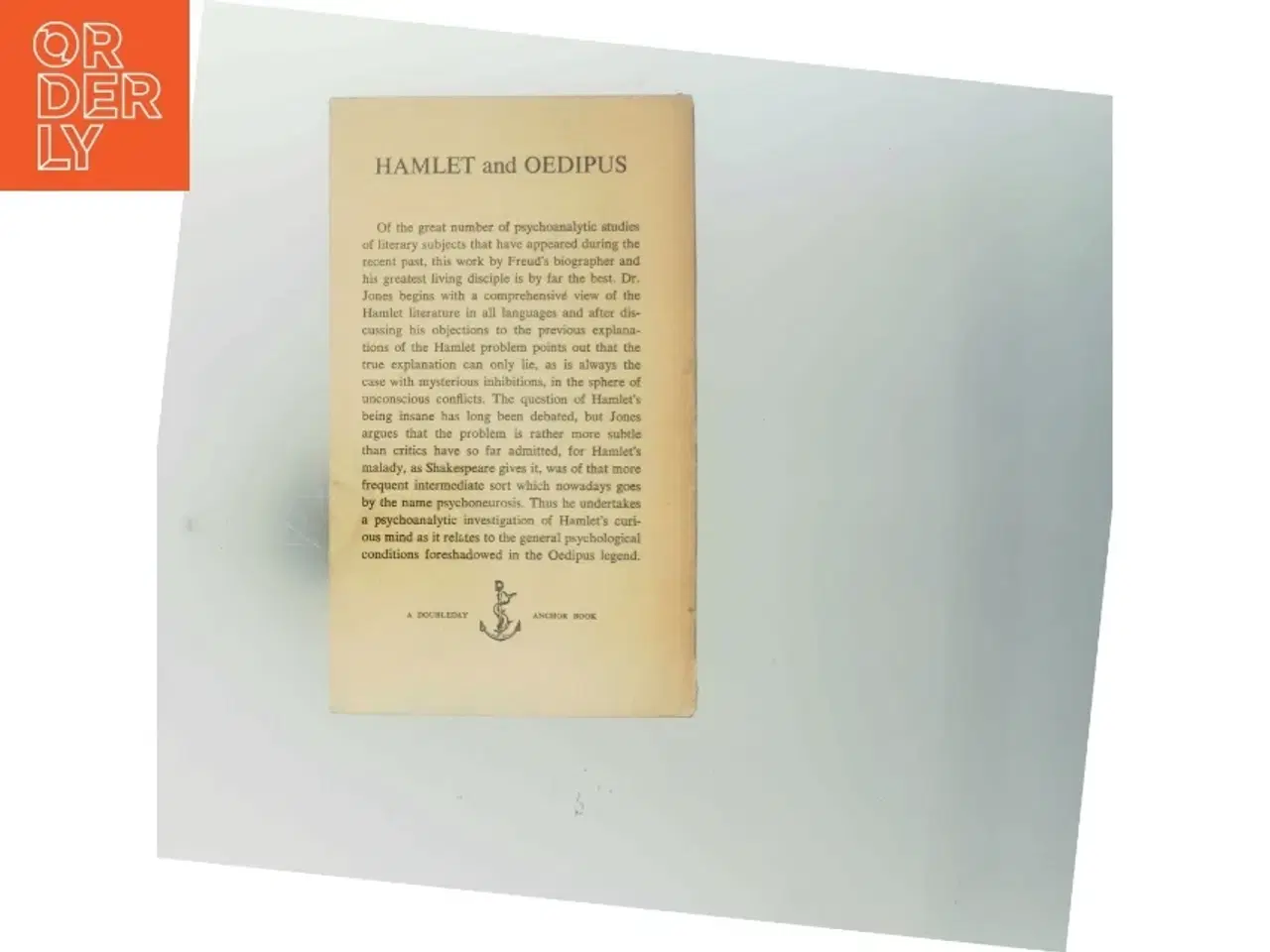 Billede 3 - Hamlet and Oedipus af Ernest Jones (Bog)