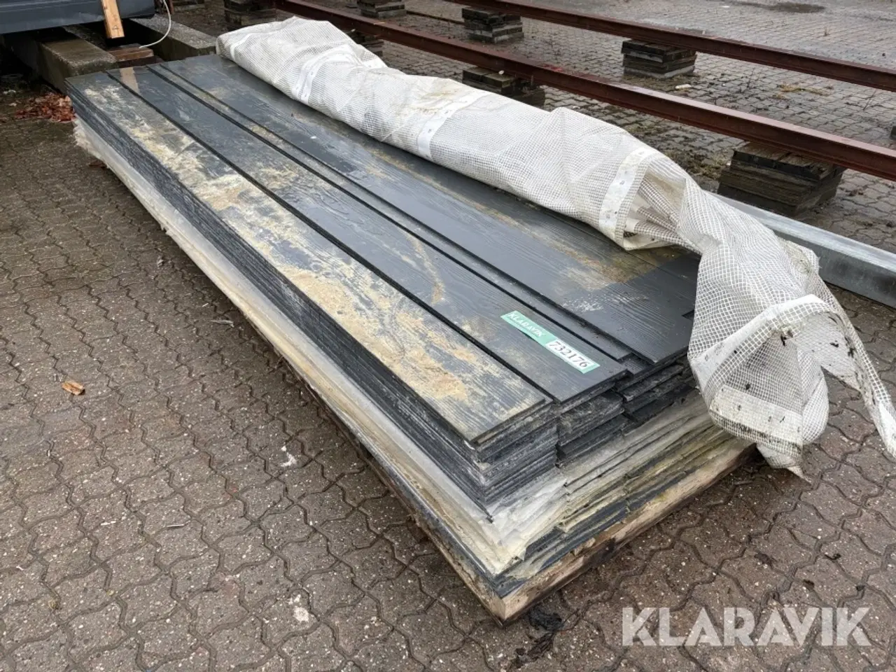 Billede 2 - Facadebeklædning Swisspearl Antracit - 1 palle