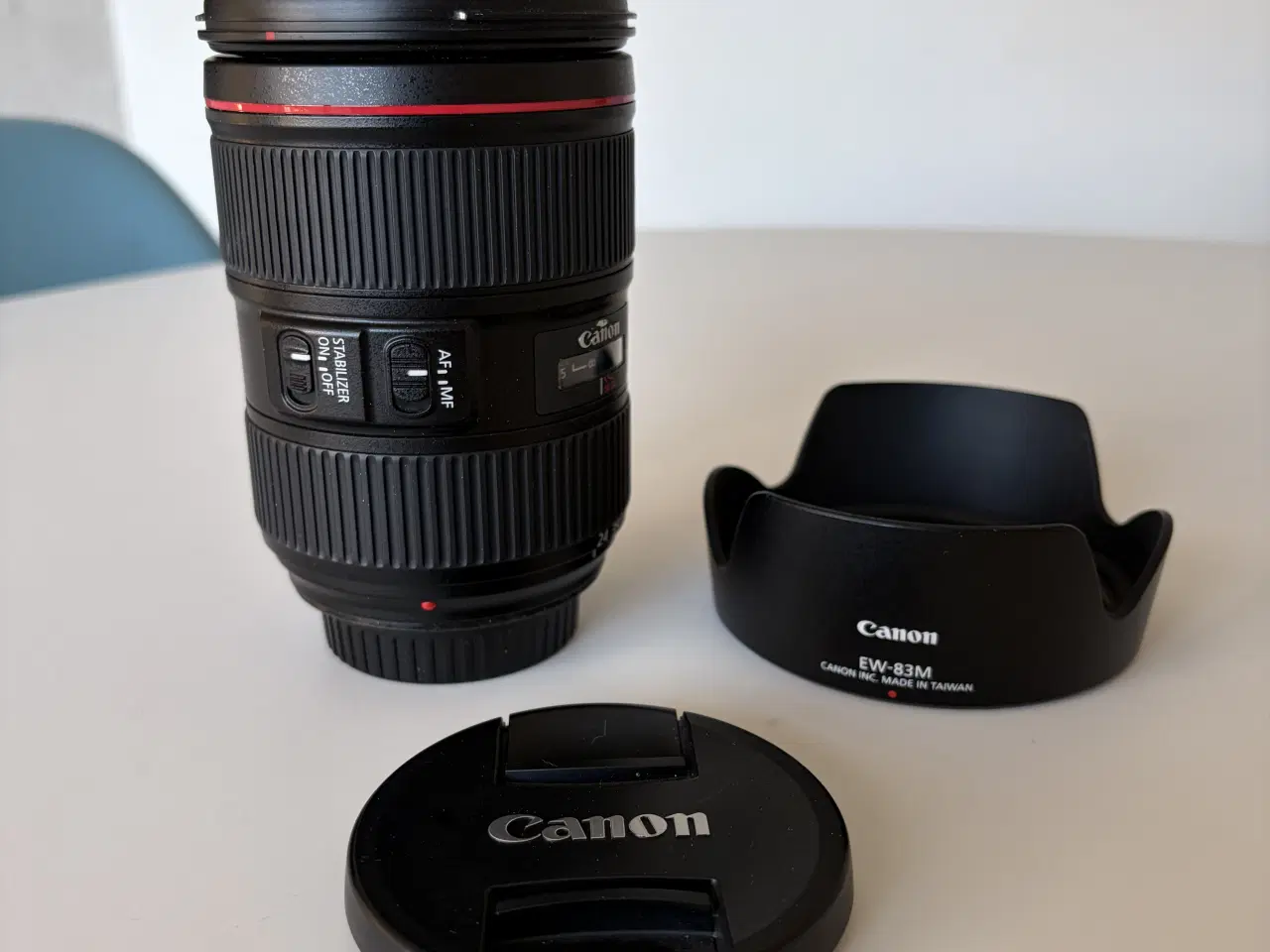 Billede 1 - Canon EF 24-105 mm f 4 L II IS USM zoomobjektiv so