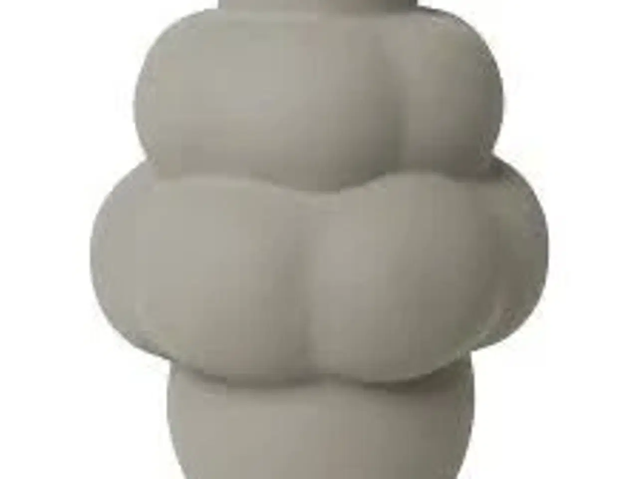 Billede 1 - Vase fra Louise Roe i grå 18 cm