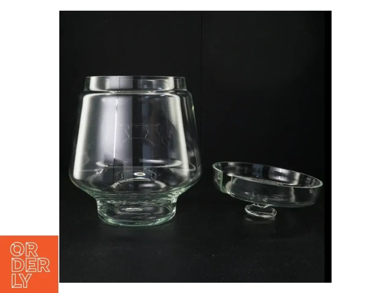 Billede 1 - Glas punch bowle serverings skål(str. 27 x 21 cm)