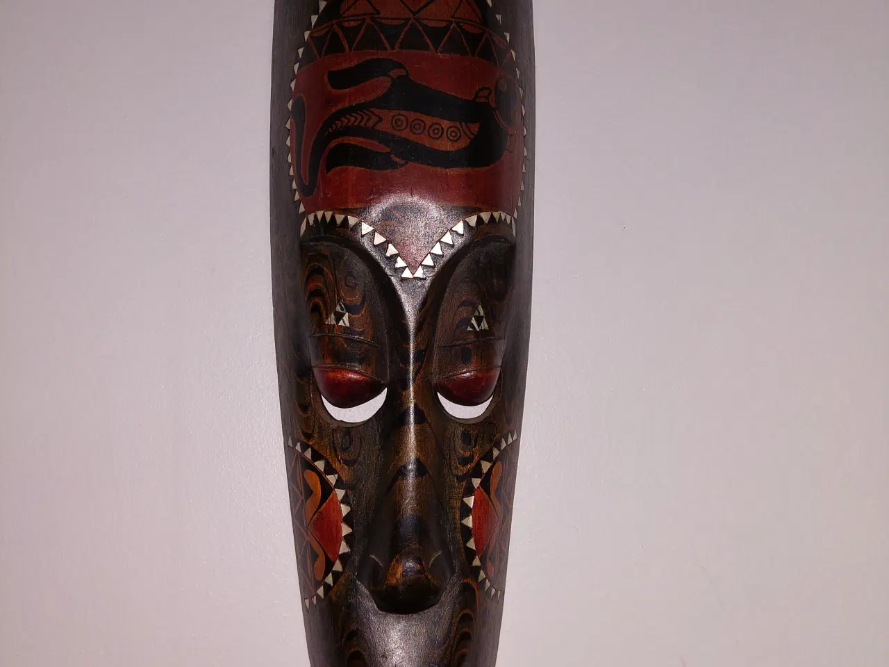Billede 1 - Afrikanske maske i træ