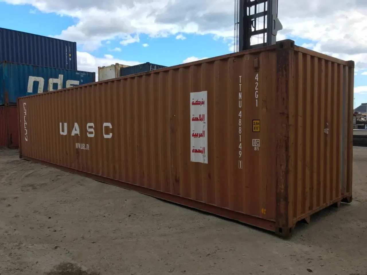 Billede 1 - 40 fods DC Container Står på Sjælland-