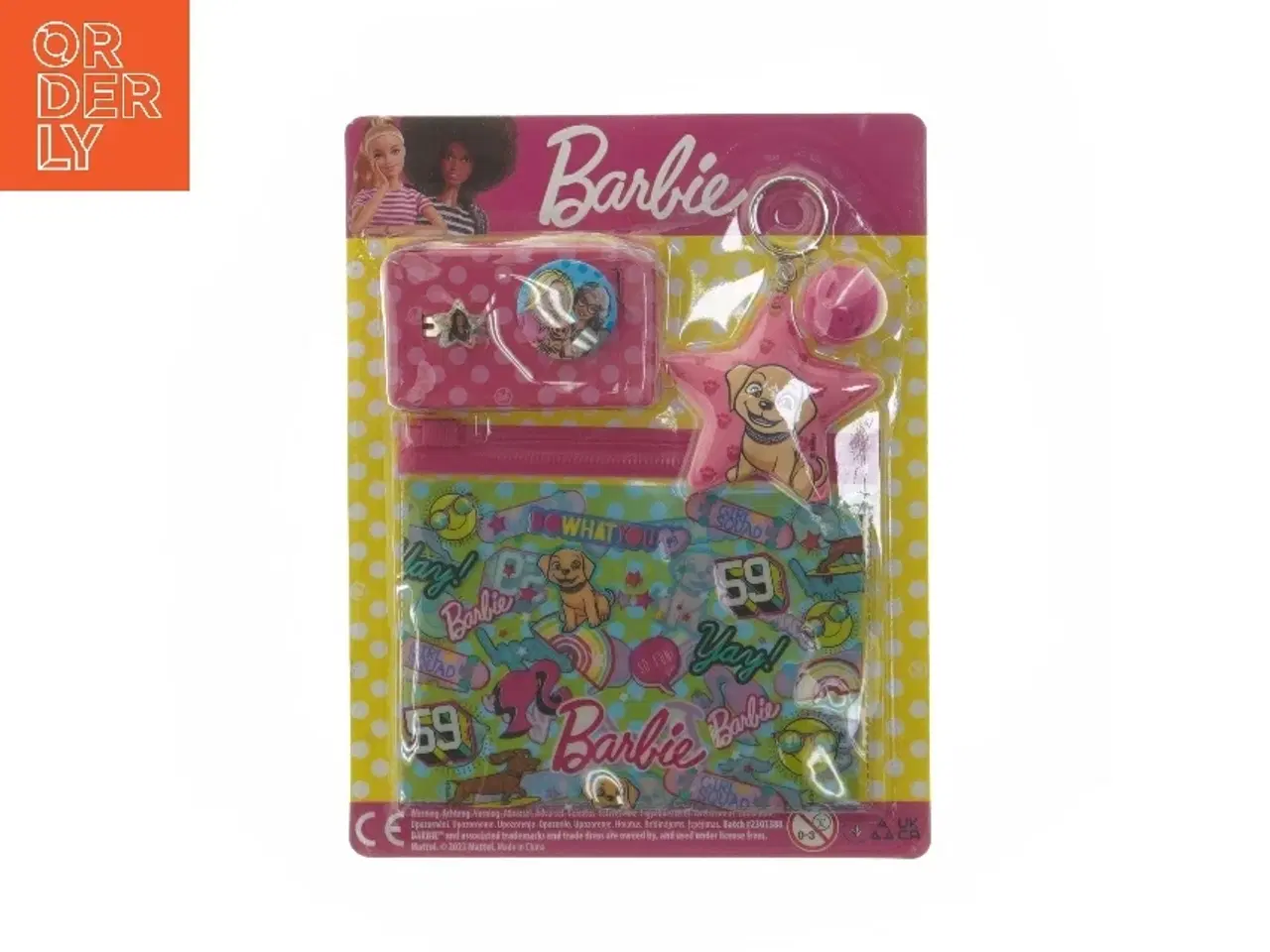 Billede 1 - Barbie sæt med tilbehør fra Barbie (str. 14,5x18,5 cm)