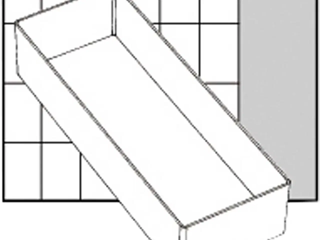 Billede 1 - Basisindsats, A7-2, H: 47 mm, str. 218x79 mm, 1 stk.