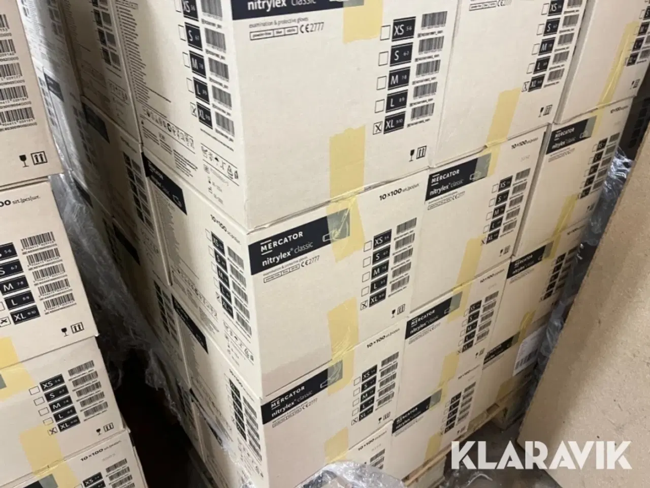 Billede 10 - Nitrilhandsker Mercator Nitrylex Classic størrelse XL - 10 kasser