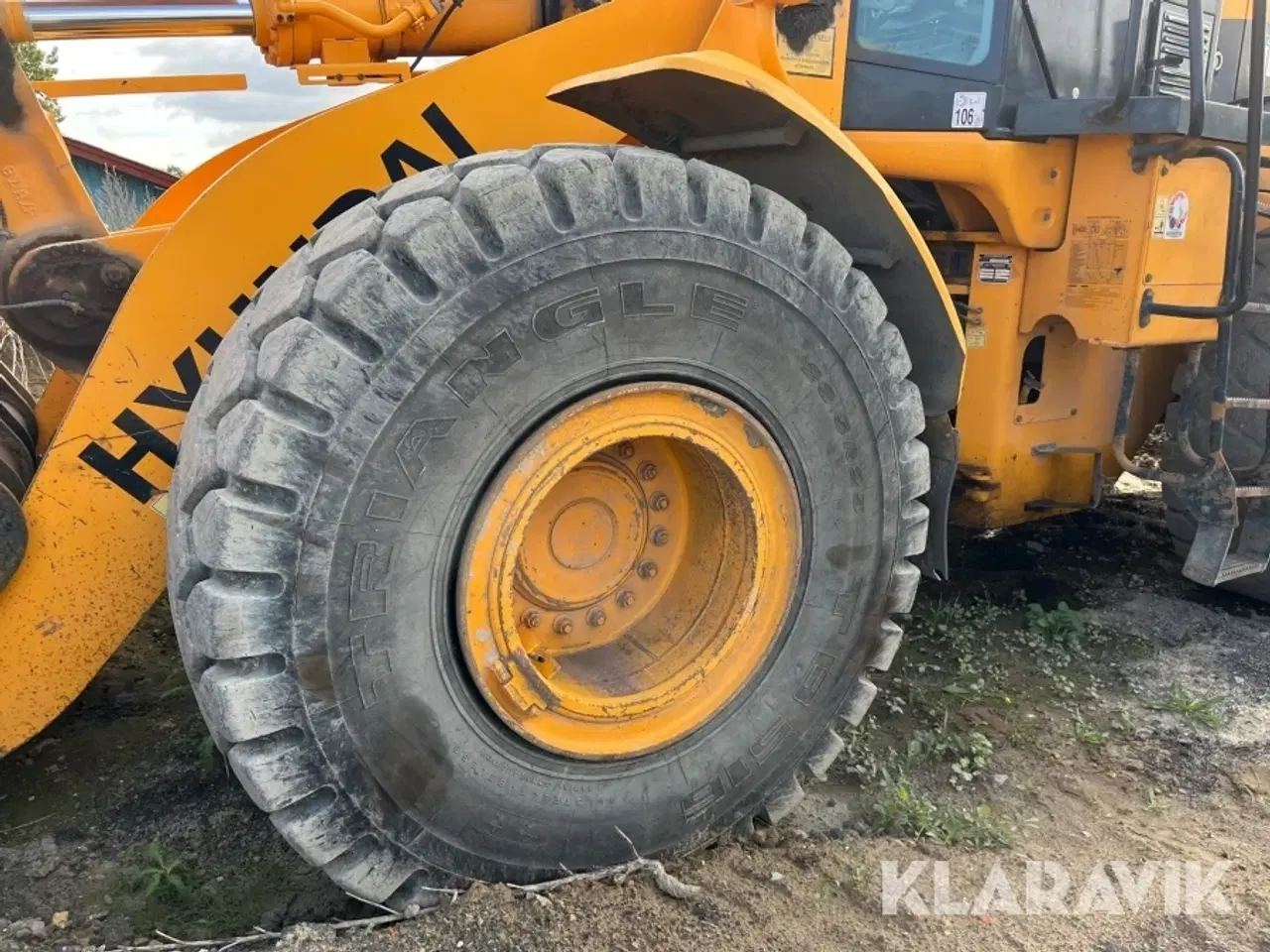 Billede 8 - Gummiged Huyndai HL760-7A
