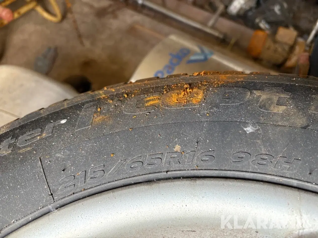 Billede 5 - Dæk med fælge Mega wheels / hankook 16"