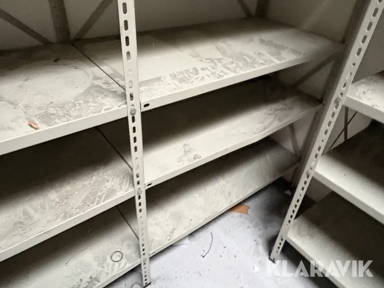 Billede 7 - Værkstedsreoler 6 sektioner