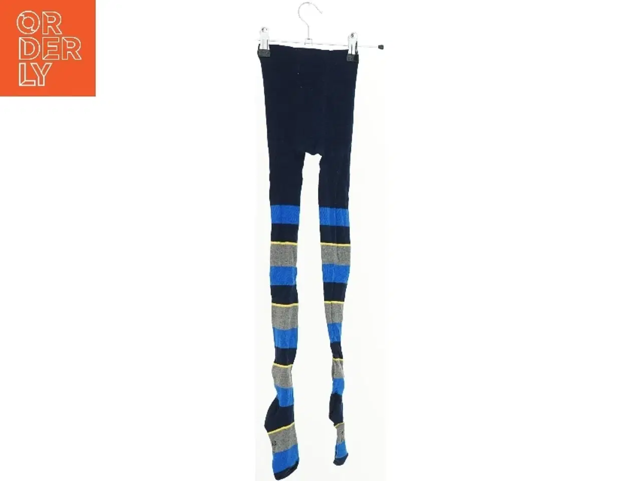 Billede 2 - Strømpebukser med striber fra Lupilu (str. 128)