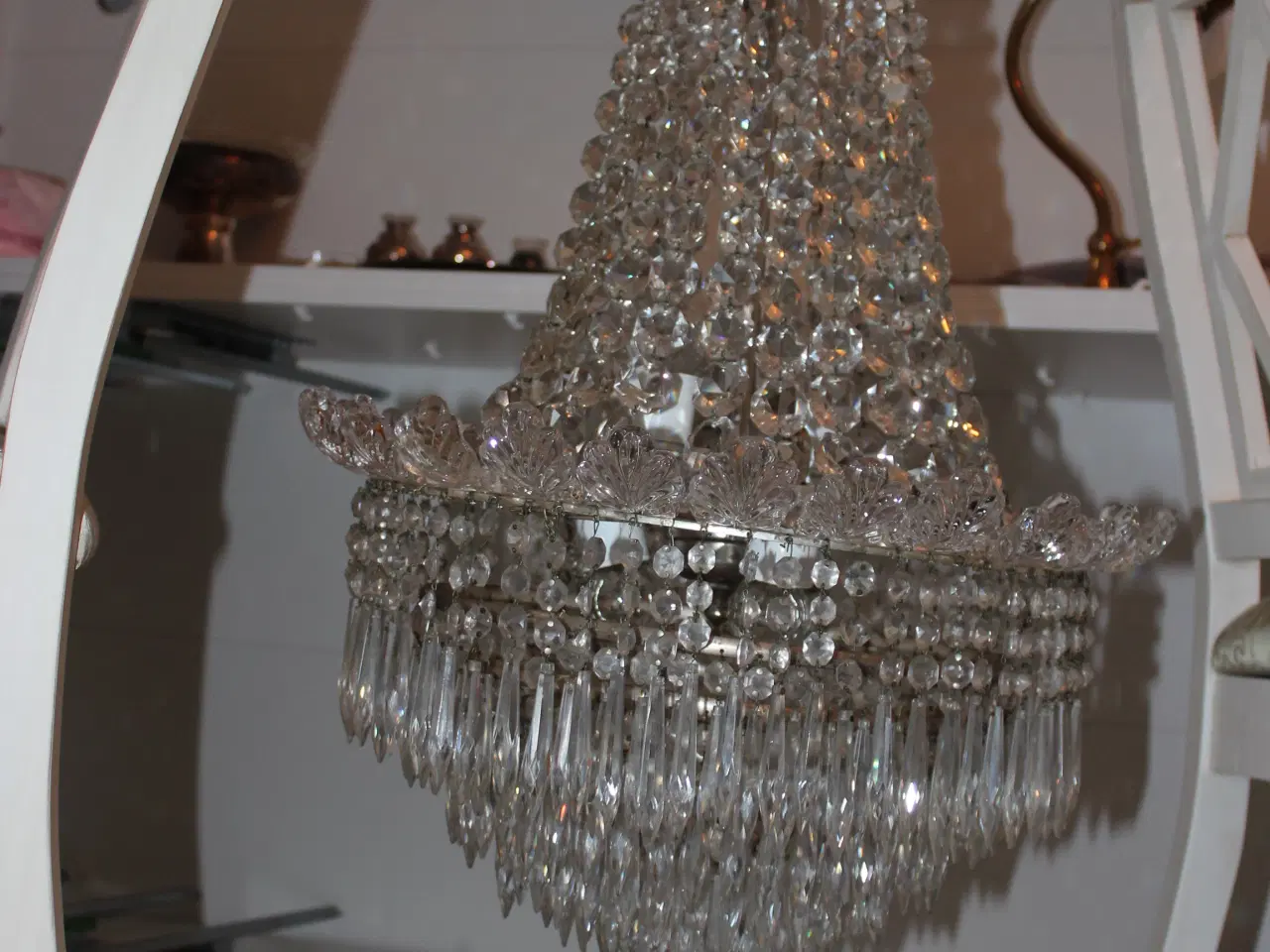Billede 2 - Krystal/prisme lysekrone