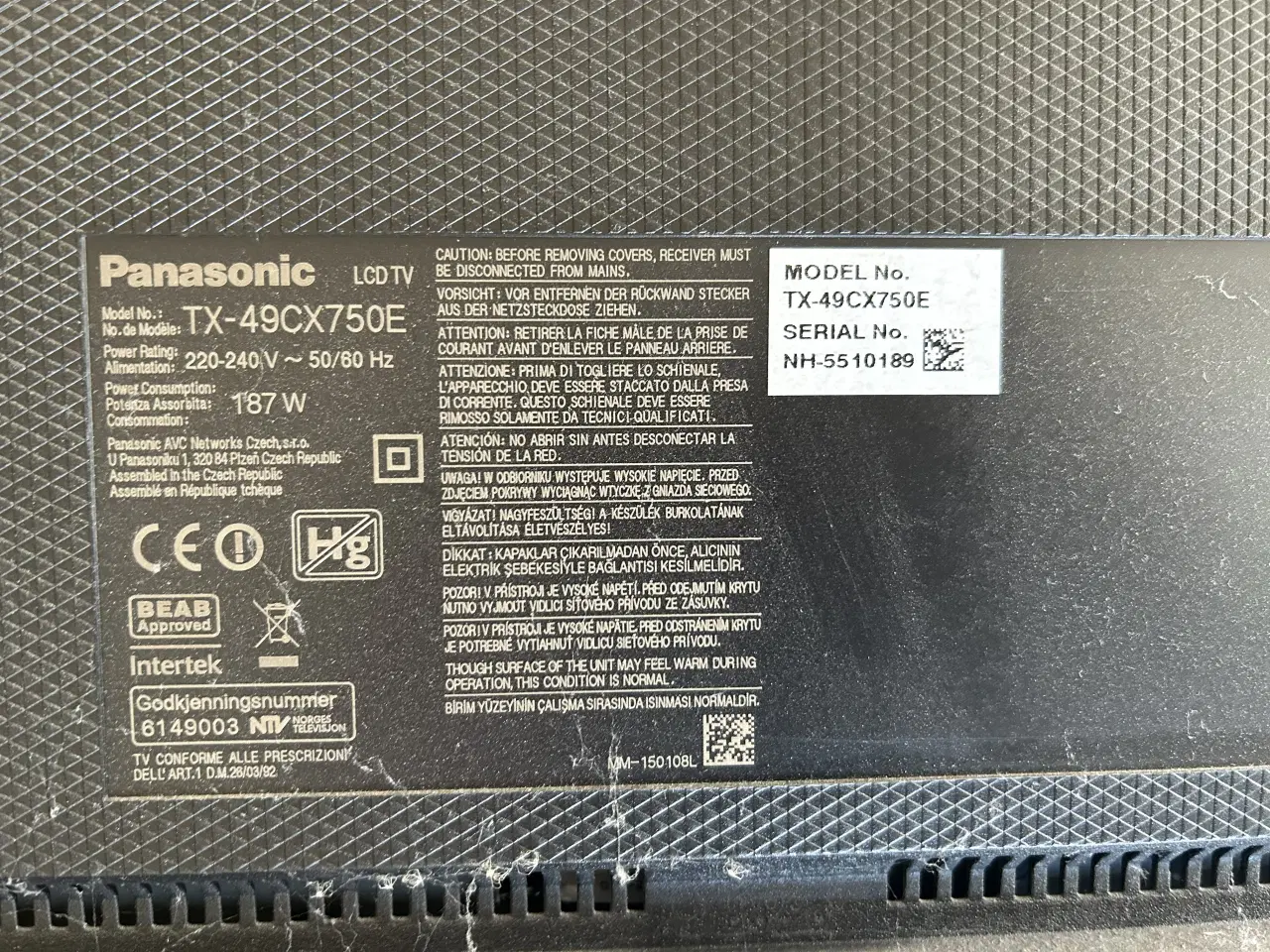 Billede 4 - Panasonic TV 49"