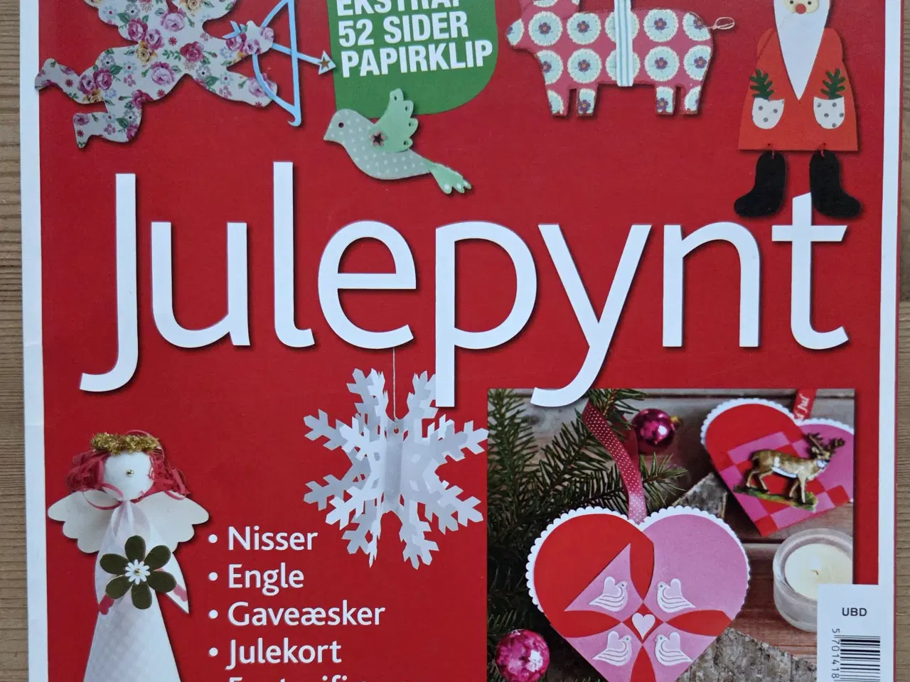 Billede 5 - Lav selv julepynt  - hyggelige blade og hæfter
