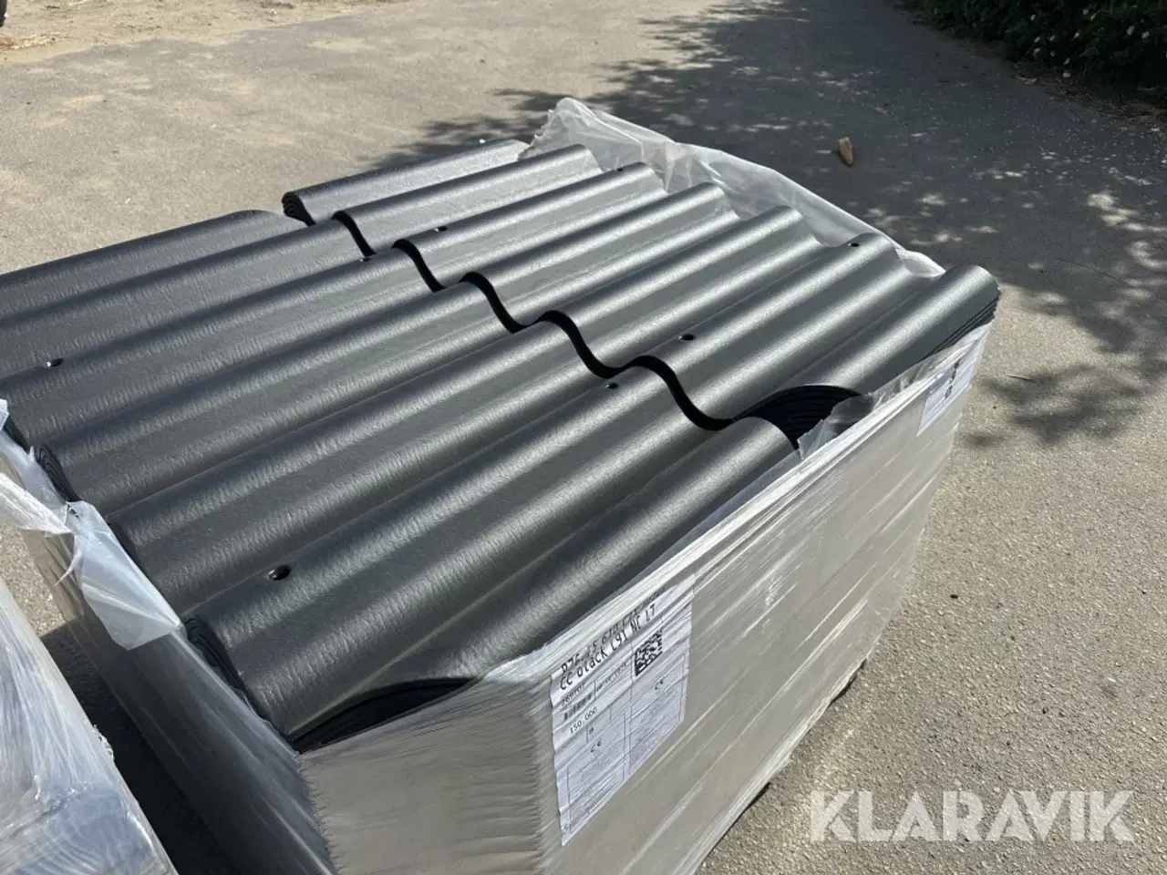 Billede 12 - Bølgeplader Euronit 702 HJ/HU Sort - 300 styks