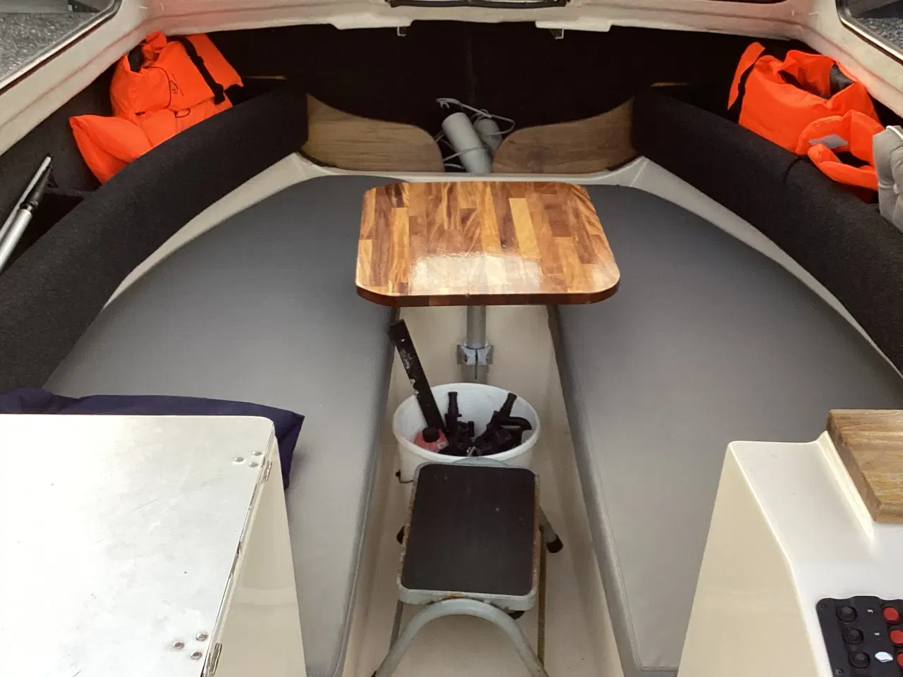 Billede 4 - Kabine båd med stor buggitrailer med elspil.