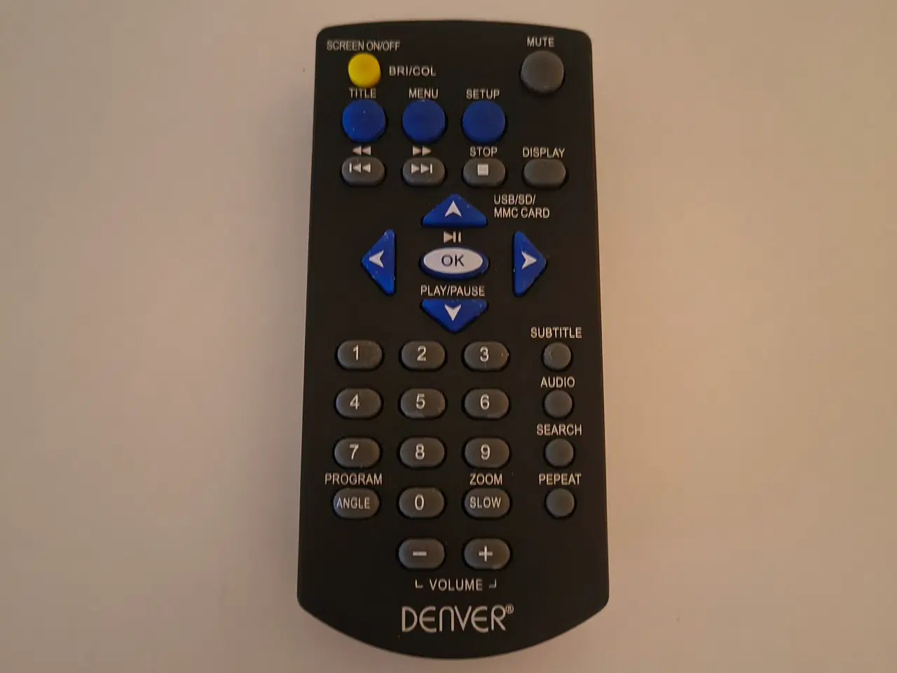 Billede 1 - Denver Fjernbetjening MT-776 WHITE