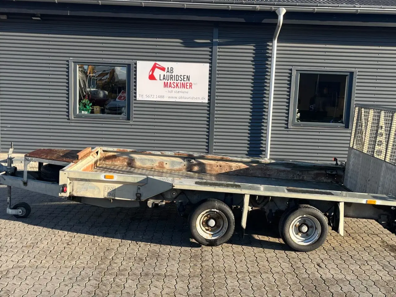 Billede 1 - Ifor Williams gx125 HD-R 3500kg maskintrailer Nysynet