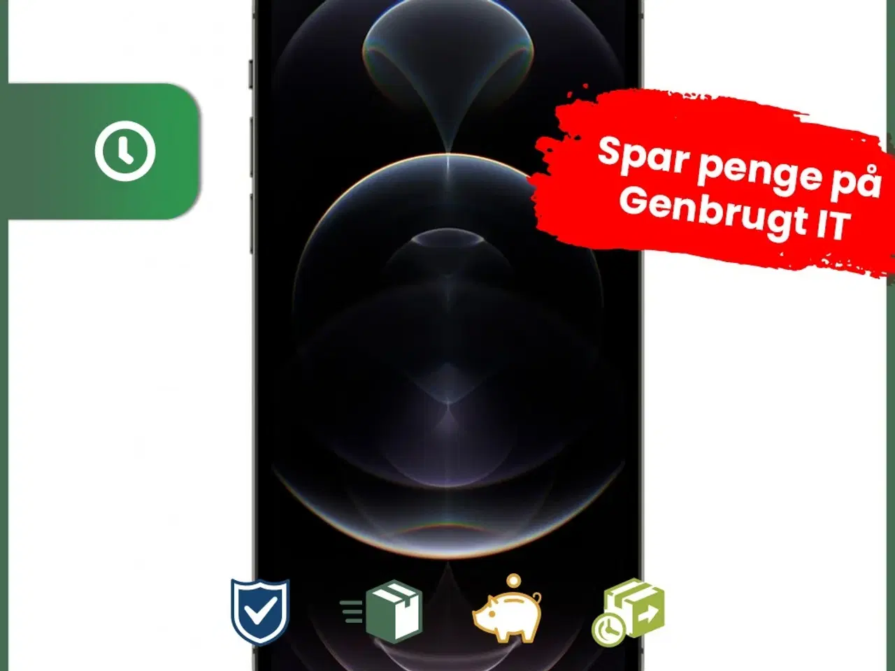 Billede 1 - Apple iPhone 12 Pro 128GB (Granitgrå) - Grade B